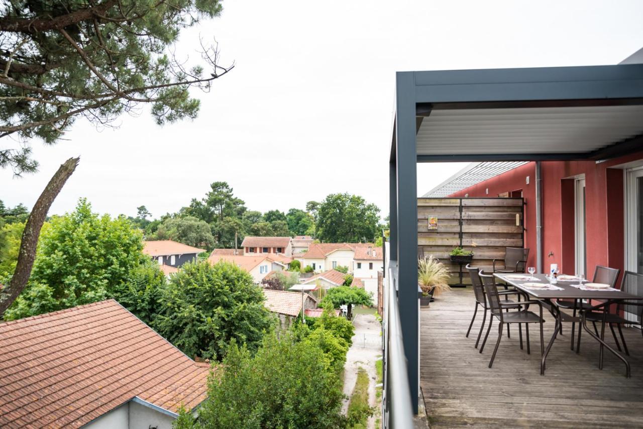 Frenchyhomes☆Andernos En Rooftop☆Proche Plage Esterno foto